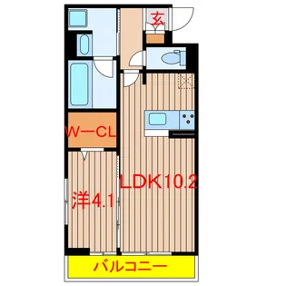 jyuto習志野台II【1階】の間取り