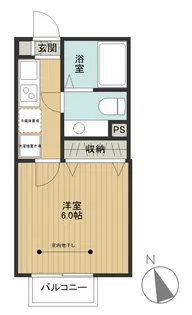 ARTEIE東海大駅前【2階】の間取り