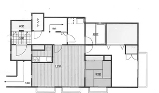 群馬県伊勢崎市太田町【一戸建】の間取り