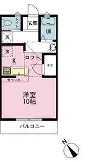 T’s stage【2階】の間取り