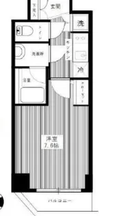 フュージョナル両国DUE【7階】の間取り