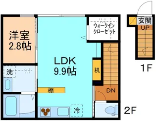 N-FLAT【2階】の間取り