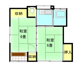 茨城県常陸太田市馬場町【一戸建】の間取り