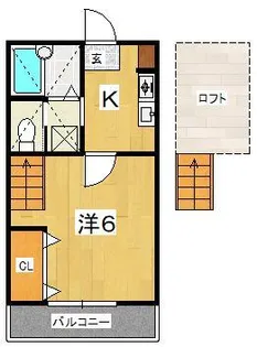 メゾン・ド・プラージュ【1階】の間取り