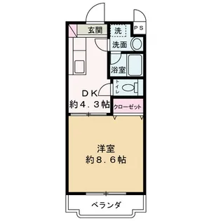 シンフォニー【2階】の間取り