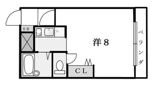ぽけっとうはうすYOU【2階】の間取り