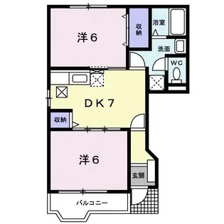 クレストール新栄【1階】の間取り