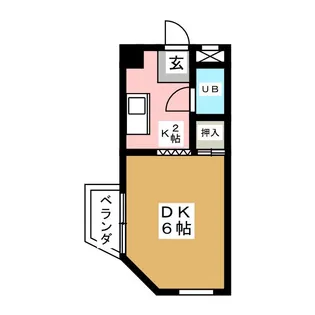 昌桂ビル2【3階】の間取り