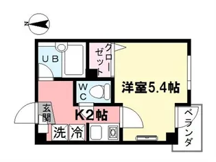 スプランドゥール【3階】の間取り