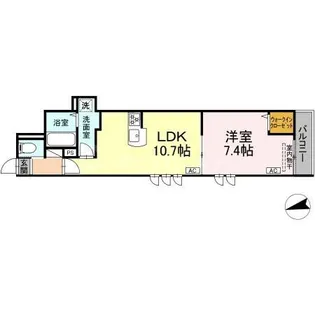 メゾン光【2階】の間取り
