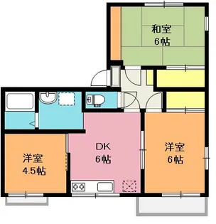 3DKの間取り画像