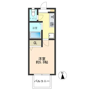 グランボア【2階】の間取り