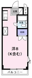 東京都八王子市松木【マンション】の間取り