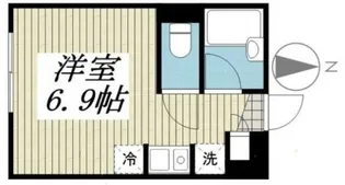 壱番街・鷹【2階】の間取り