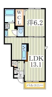 プライムガーデンA【1階】の間取り