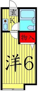 ワシントンハイツ【2階】の間取り