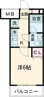 AZESTお花茶屋IV【3階】の間取り