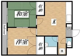 パークハイム12【2階】の間取り