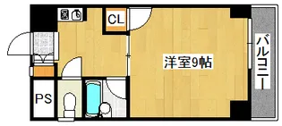 えんだら百歩【6階】の間取り