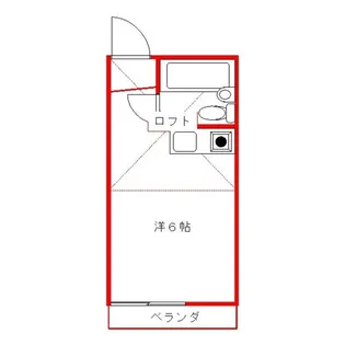 ドミシール江古田【2階】の間取り