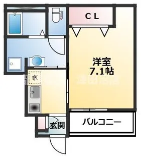 クラシオ北習志野【1階】の間取り