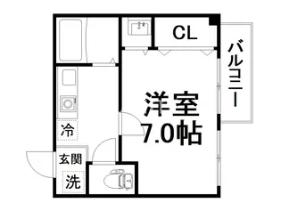 メゾン・ド・ジュネス【3階】の間取り
