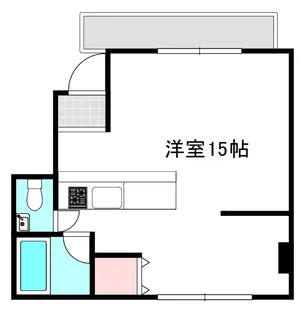 坪井ビル【1階】の間取り