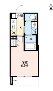 robot home 千住緑町IV【2階】の間取り
