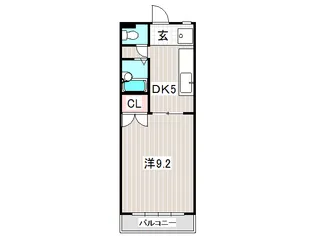 マルショウ15ビル【2階】の間取り