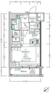 アンベリール王子II【3階】の間取り
