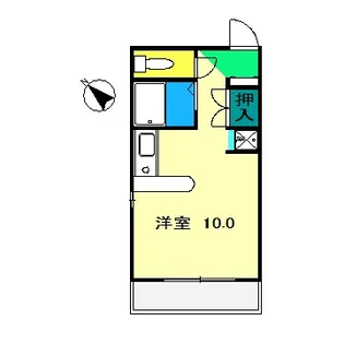 エトワール二葉【3階】の間取り