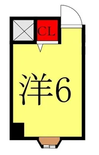 エステラス王子【2階】の間取り