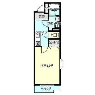 フリーデン【3階】の間取り