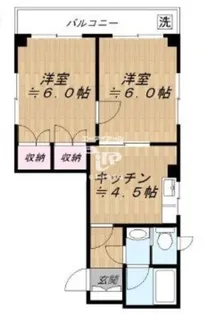 東京都品川区二葉4【マンション】の間取り