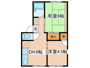 ホワイトポピンズ【2階】の間取り