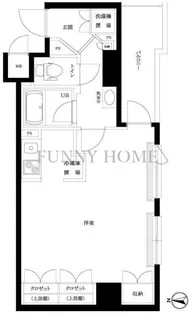 ルーブル明大前【4階】の間取り