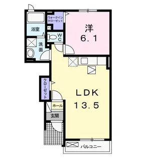 フォーシーズンIII【1階】の間取り