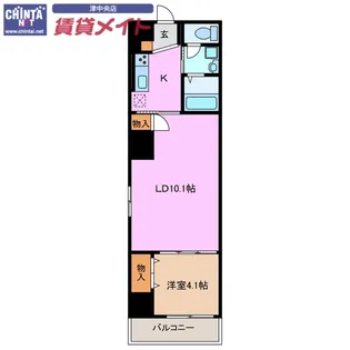 カーサ ステラ【3階】の間取り