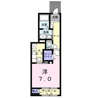 タン・ウルーズ【1階】の間取り