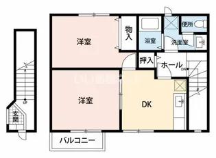 クレストール桜【2階】の間取り