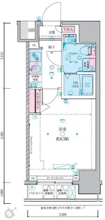 GENOVIA東向島IIskygarden【9階】の間取り