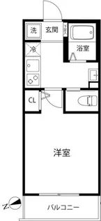 Ts Cuore三ツ境I【3階】の間取り