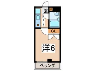 アジュ-ル片倉【4階】の間取り