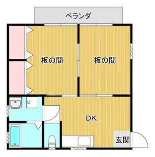 プレリットA棟【1階】の間取り