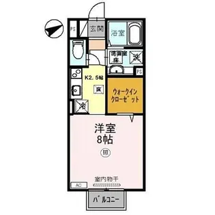 オーブ フチュール【1階】の間取り