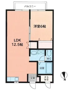 ライトエミール【3階】の間取り