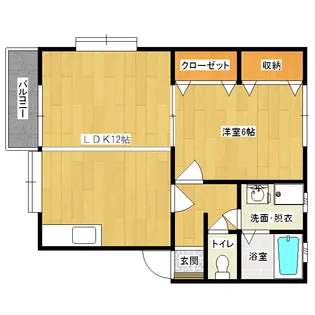 LEMON TREE【1階】の間取り