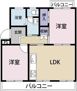 エミネンス渋谷【1階】の間取り