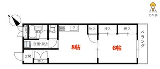 ベルメゾン本牧【2階】の間取り