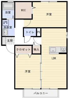 グリーンコート A【2階】の間取り